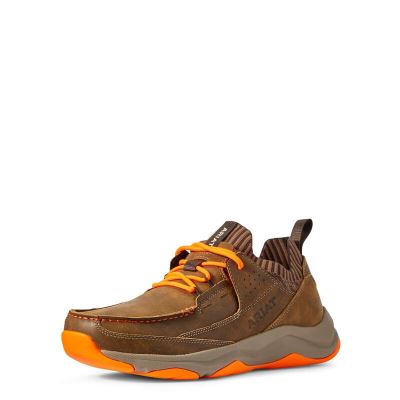 Ariat Country Mile - Sneakers Bruin / Oranje Heren - 36058-021